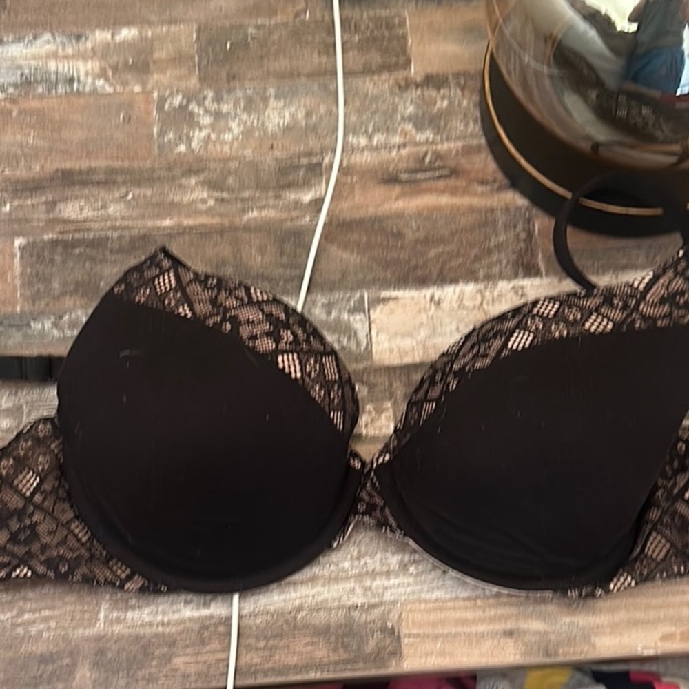 Elegant Black Lace Bra